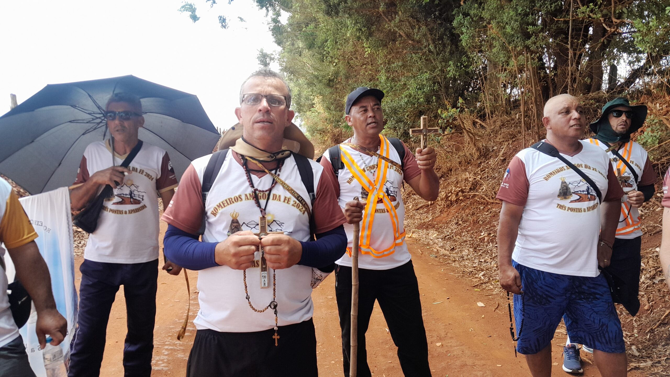Romaria Romeiros Amigos da Fé: Sacrifício começa em sinal de devoção