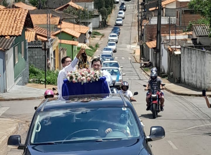 Carreata de Nossa Senhora Aparecida: Imagem vai percorrer ruas da cidade