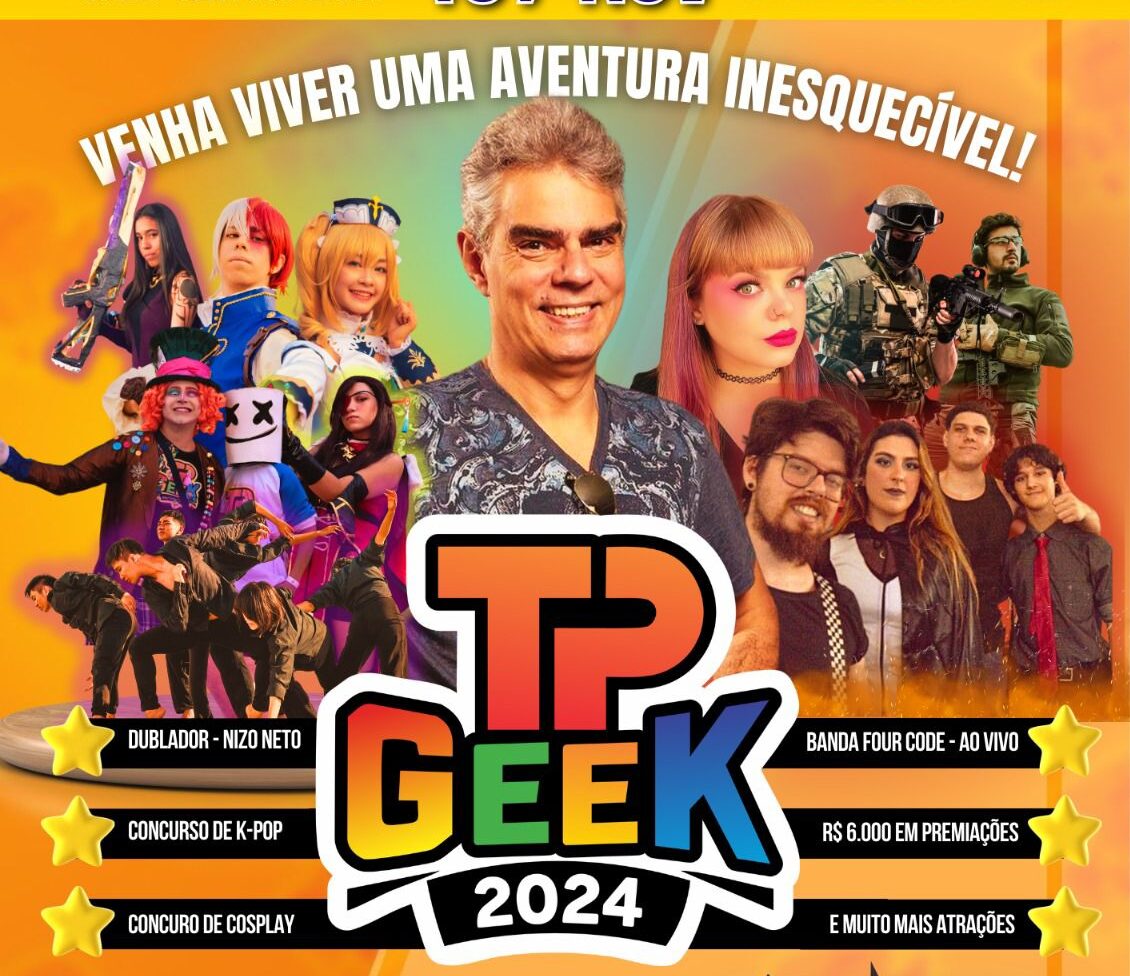 TP Geek 2024: a celebração da Cultura Pop do sul de minas está chegando!