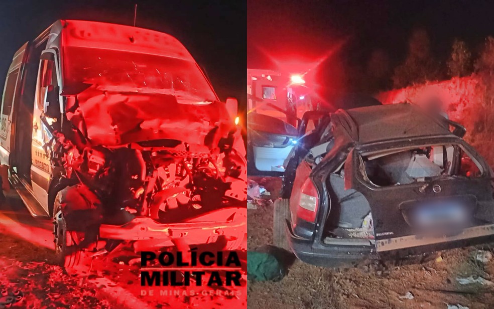 Acidente na MG 167, deixa mulher morta e outras cinco pessoas feridas