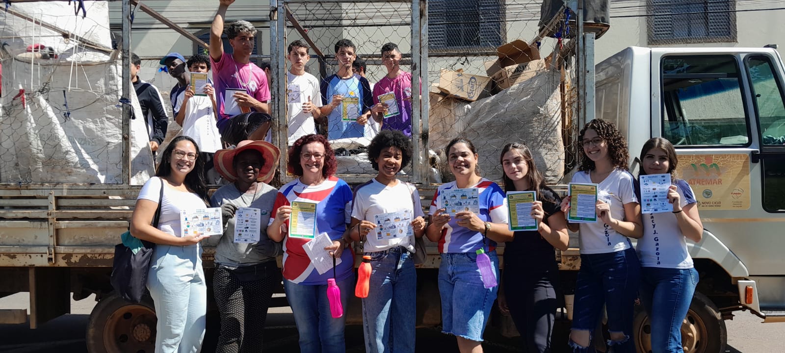Projeto Recicabe dos alunos da Escola Jacy Gazola, leva conscientização à importância da reciclagem