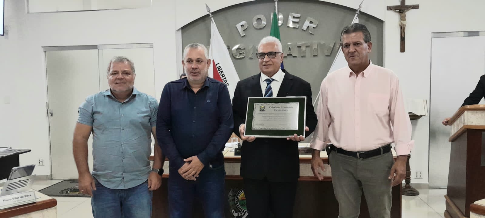 Câmara entrega Título de Cidadania Honorária ao nefrologista Dr. Raimundo Silva