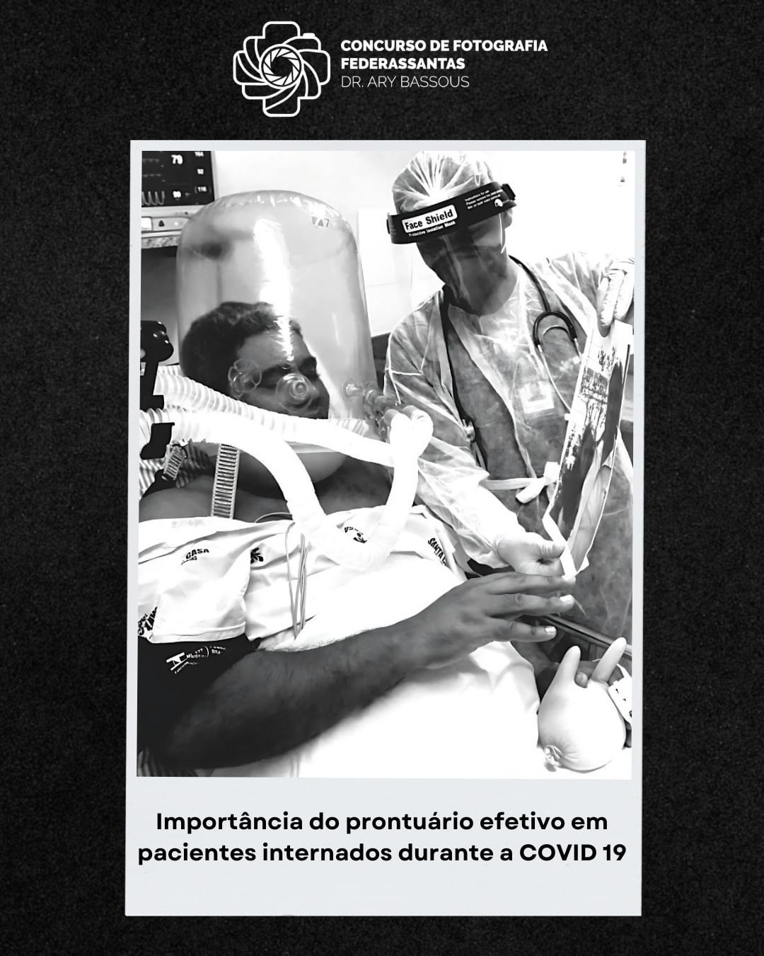 Santa Casa de Três Pontas concorre com foto histórica no concurso de fotografia Federassantas