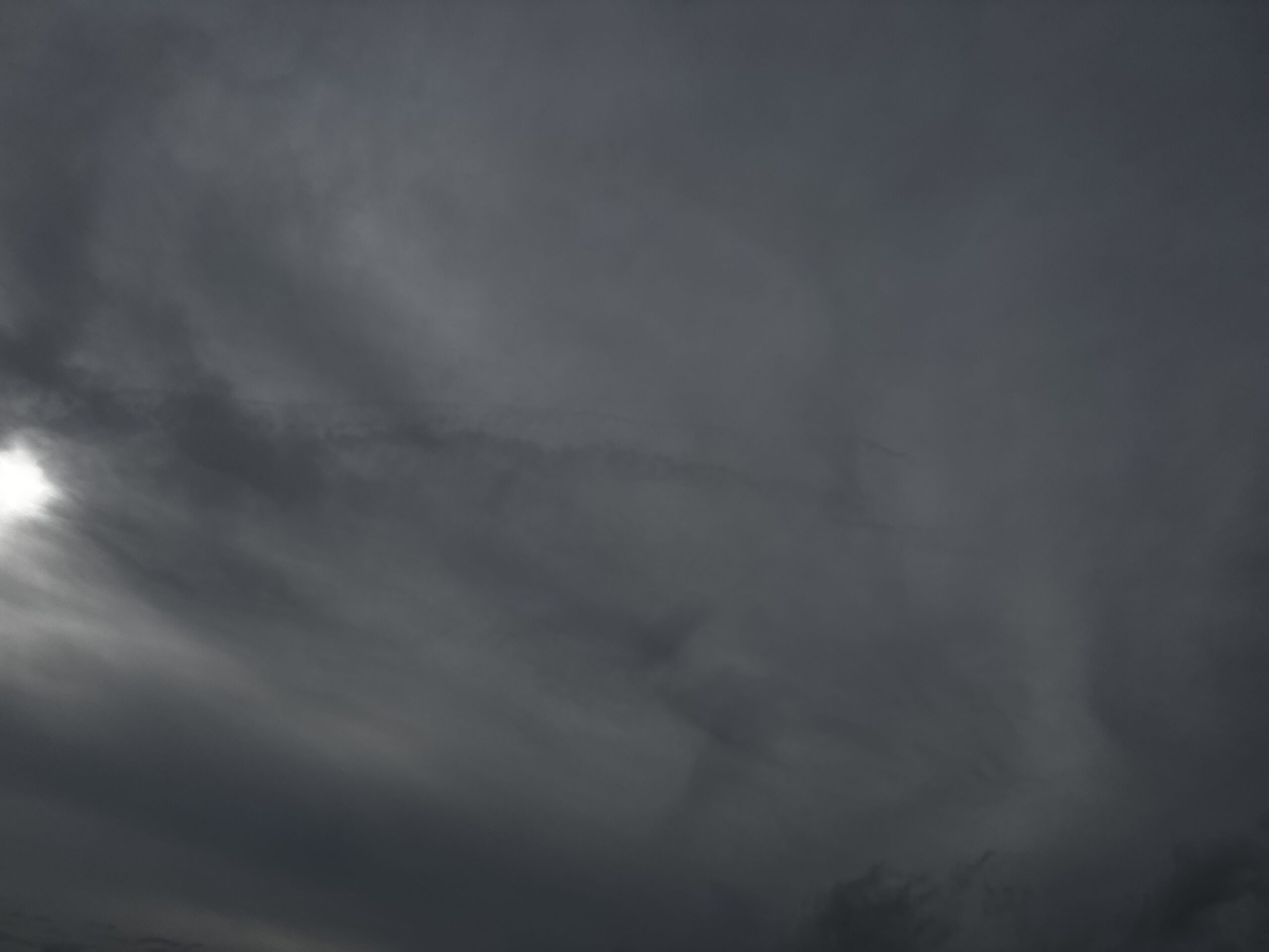 Sexta-feira chuvosa durante todo o dia