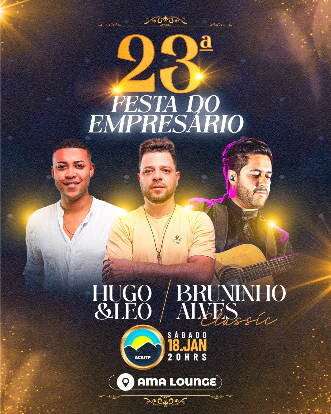 ACAITP comemora 89 anos e celebra destaques empresariais em Três Pontas neste sábado 18/01