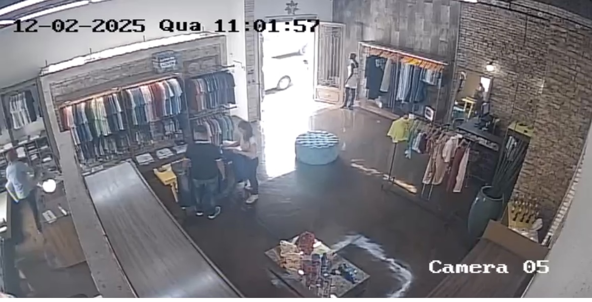 Ladrões que furtaram em boutique no Centro, são presos em Ouro Preto voltando para o Mato Grosso