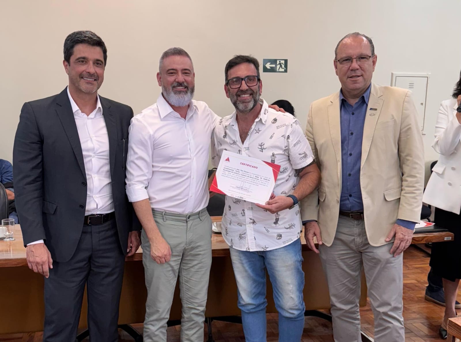 Ex secretário de Cultura Alex Tiso, toma posse no Conselho Estadual de Turismo