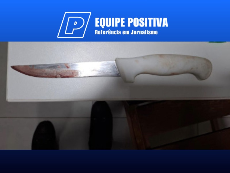 Adolescente agride o tio com facadas no Santa Margarida e é apreendido pela polícia