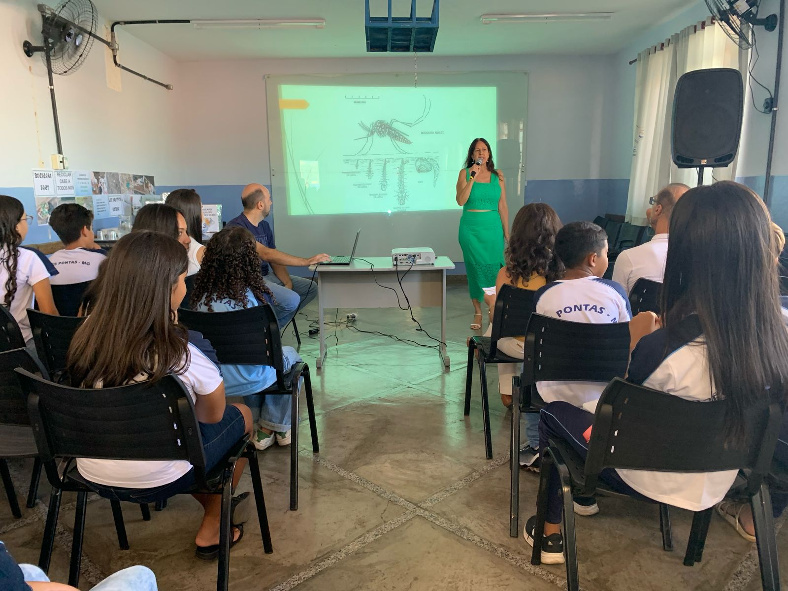 Secretaria de Saúde une Dia D contra a Dengue, com sábado letivo da Escola Jacy Gazola e foca prevenção contra a doença