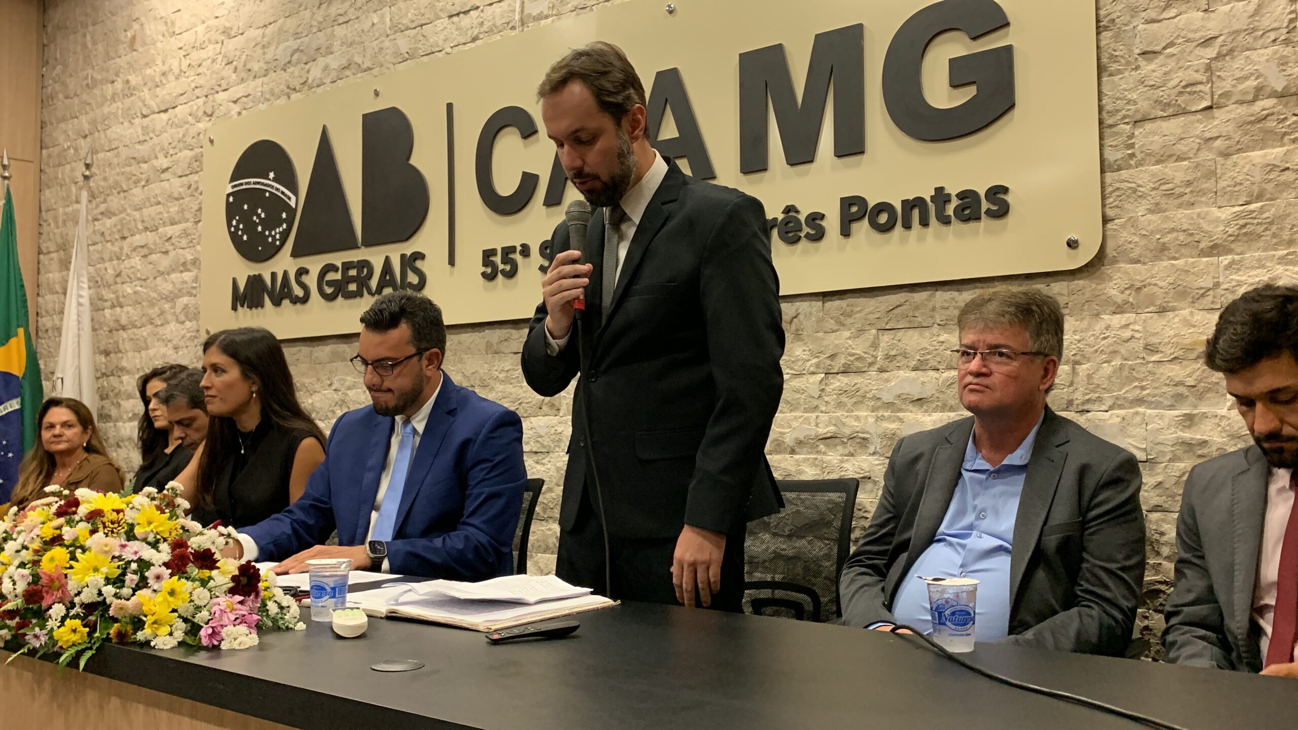 Dr. Marcell Voltani toma posse para segundo mandato como presidente da OAB Três Pontas