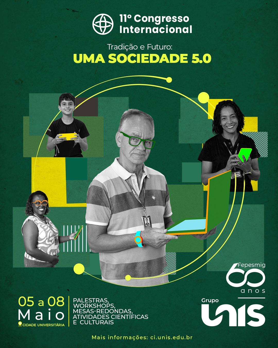 Unis promove 11º Congresso Internacional com foco na Sociedade 5.0 Varginha