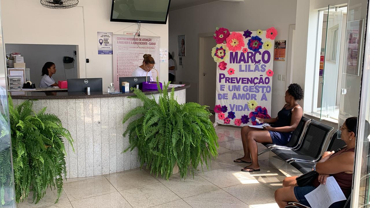 Março Lilás: Secretaria de Saúde realiza mutirão de preventivo do colo do útero