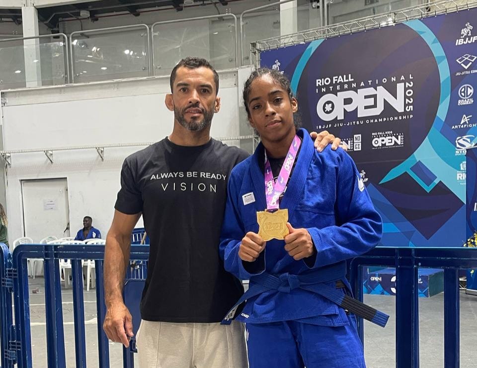 Duda conquista ouro no Rio de Janeiro e se prepara para o Brasileiro de Jiu-jitsu