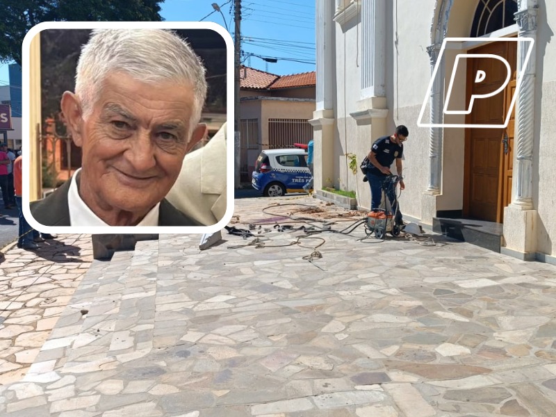 Pintor de parede morre ao cair do alto da Igreja Matriz Aparecida