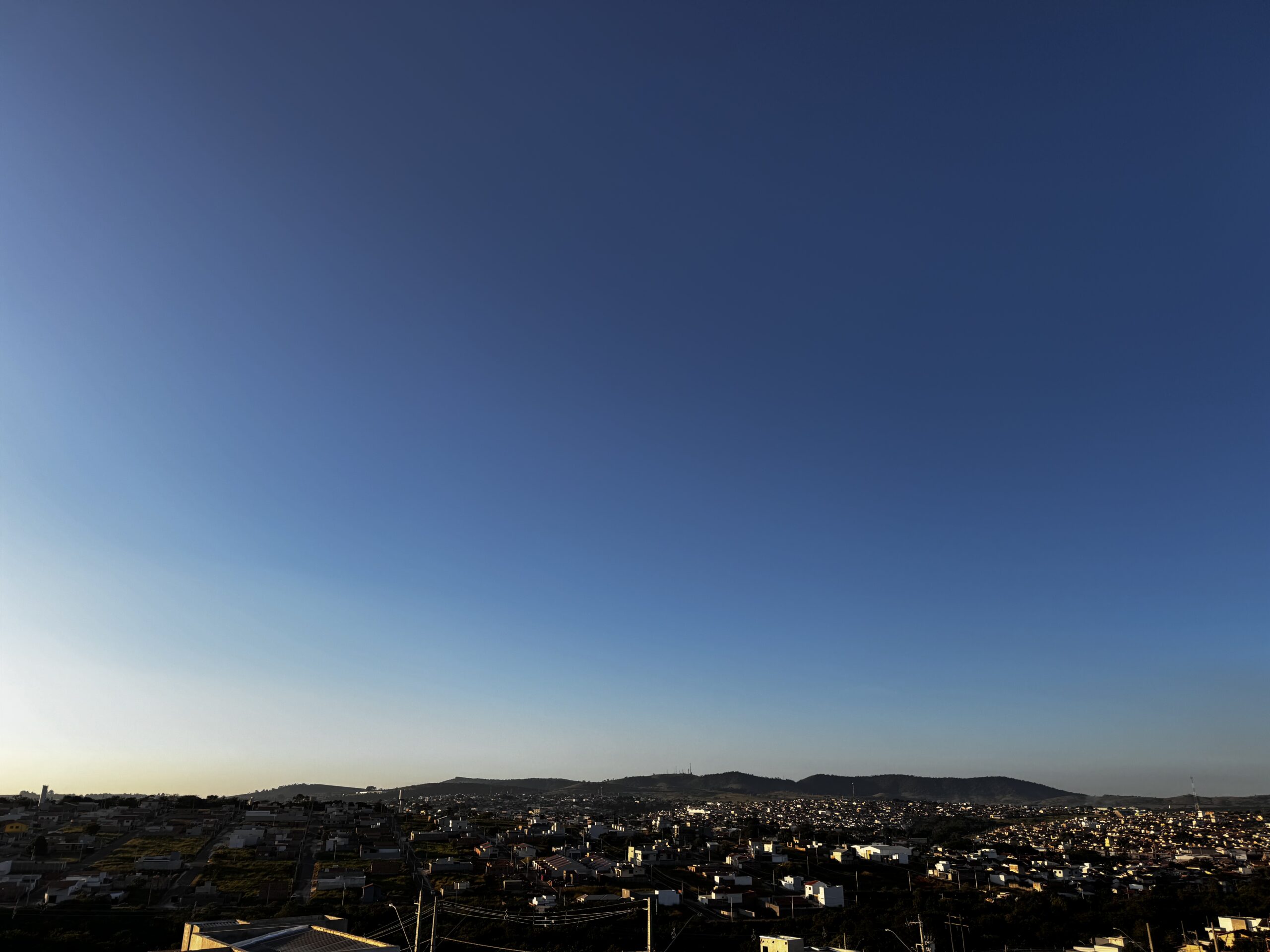 Final de semana sem chuva e com leve aumento nas temperaturas em Três Pontas