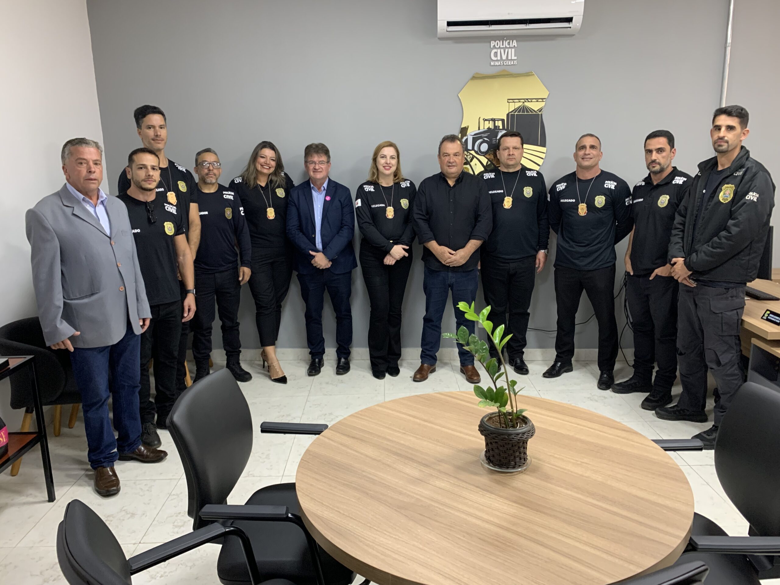 Três Pontas inaugura primeiro Núcleo da Delegacia Rural de Minas Gerais e fortalece segurança no campo