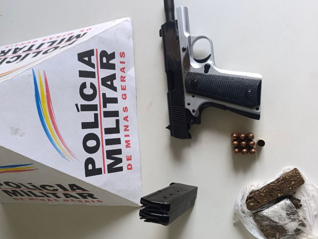 Ação da PM do Meio Ambiente resulta em apreensão de arma e munições no Pontalete