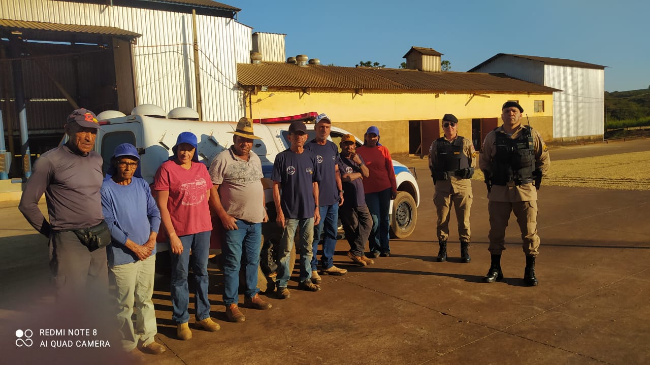 Com patrulhamento intenso, Patrulha Rural reforça segurança no campo durante colheita do café