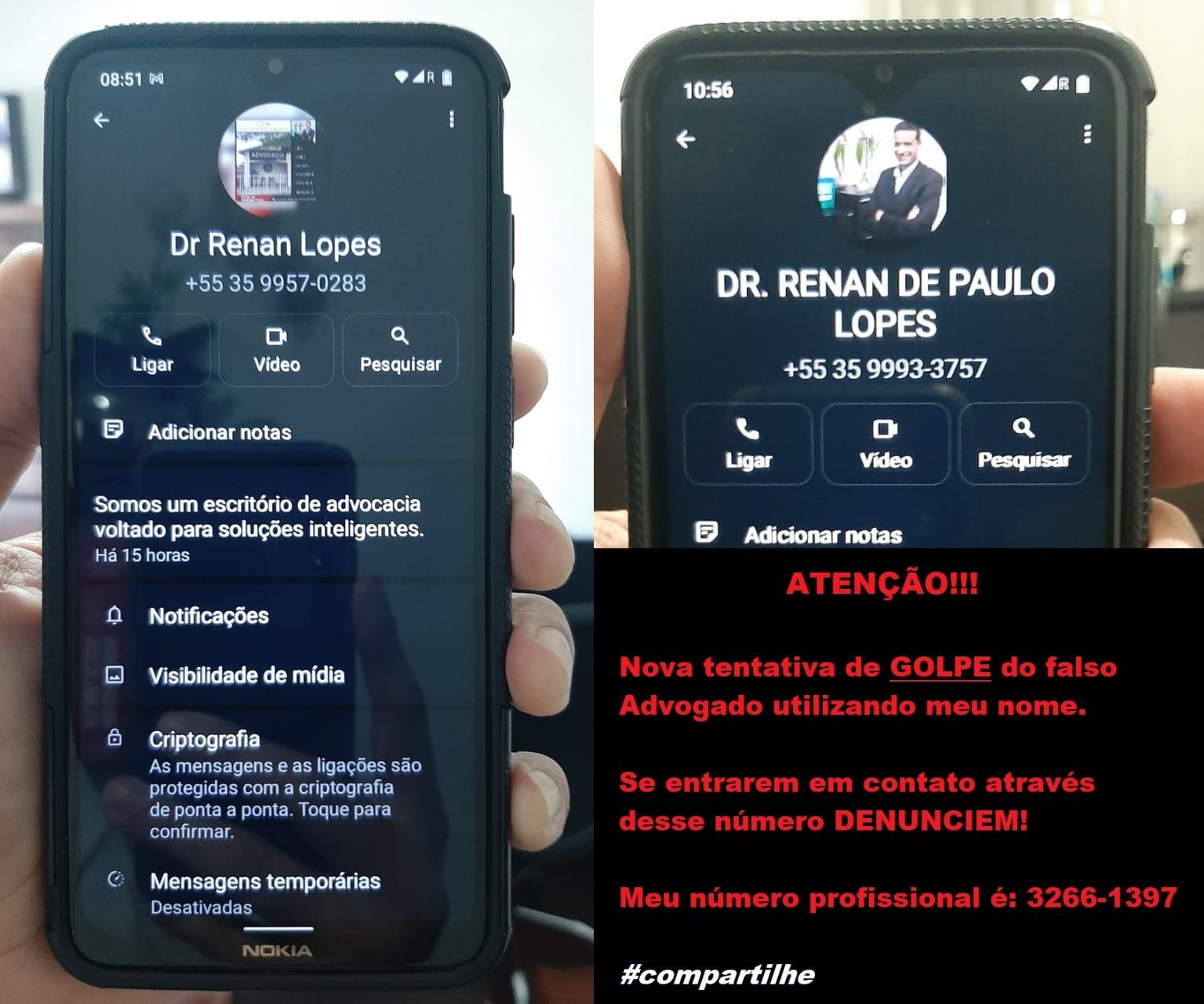 OAB de Três Pontas realiza ação preventiva contra o “golpe do falso advogado”