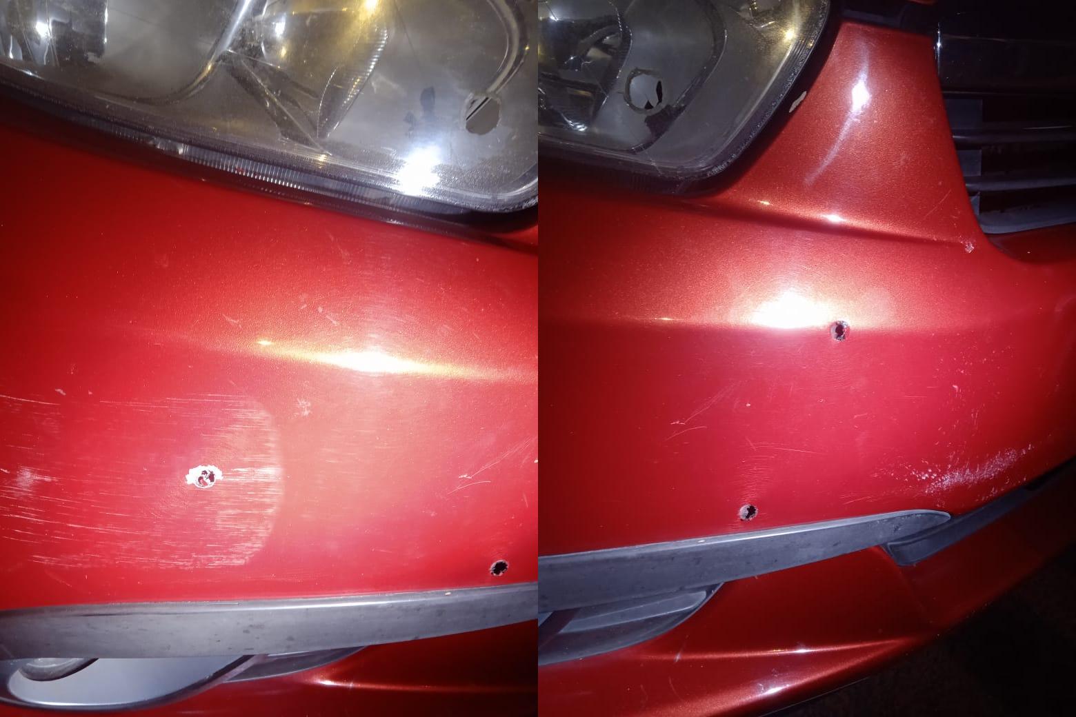 Discussão de trânsito termina em tiros contra veículo no bairro Santa Edwirges