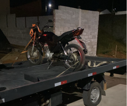 PM age rápido e recupera moto antes do dono saber do furto