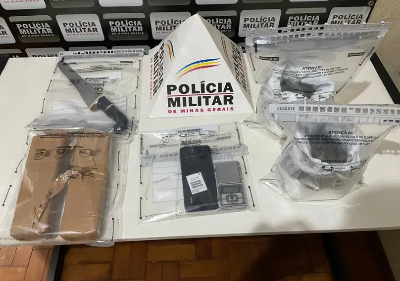 PM prende homem e apreende drogas em Carmo da Cachoeira