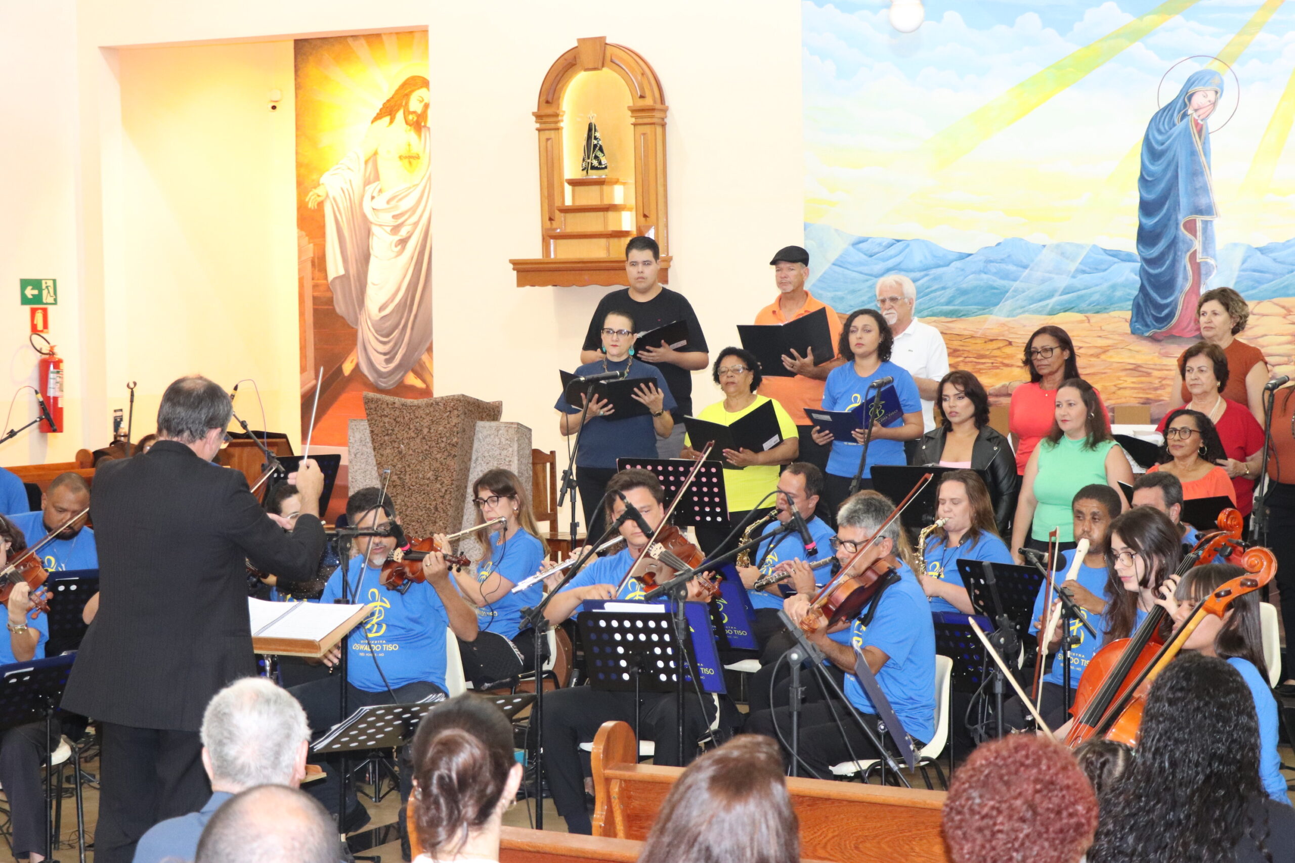 O Encanto do Natal preencheu Três Pontas com o Concerto da Orquestra Oswaldo Tiso