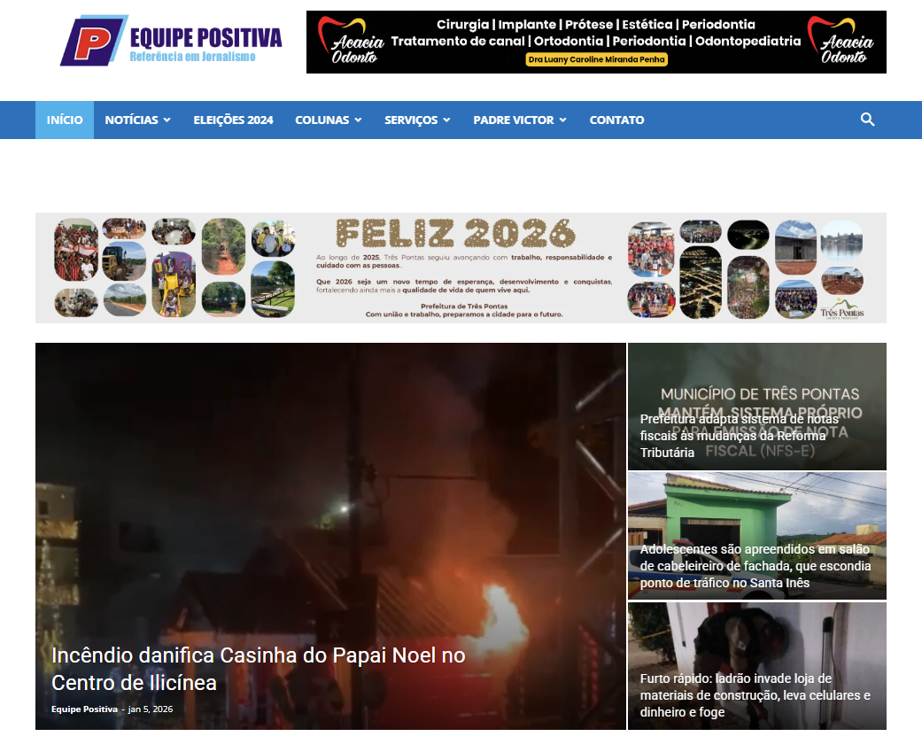 Audiência consolidada: Equipe Positiva soma milhões de acessos no site e nas redes sociais