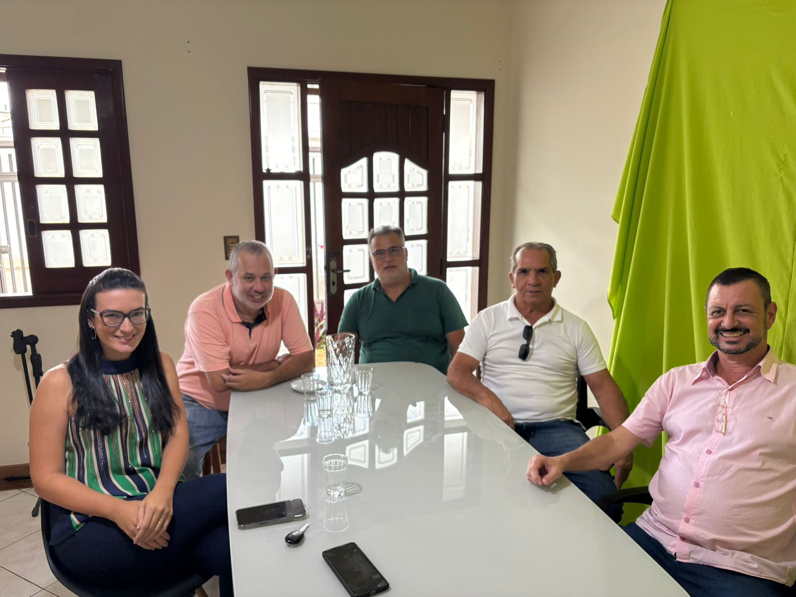 Redação da Equipe Positiva recebe a visita da equipe do deputado Dimas Fabiano