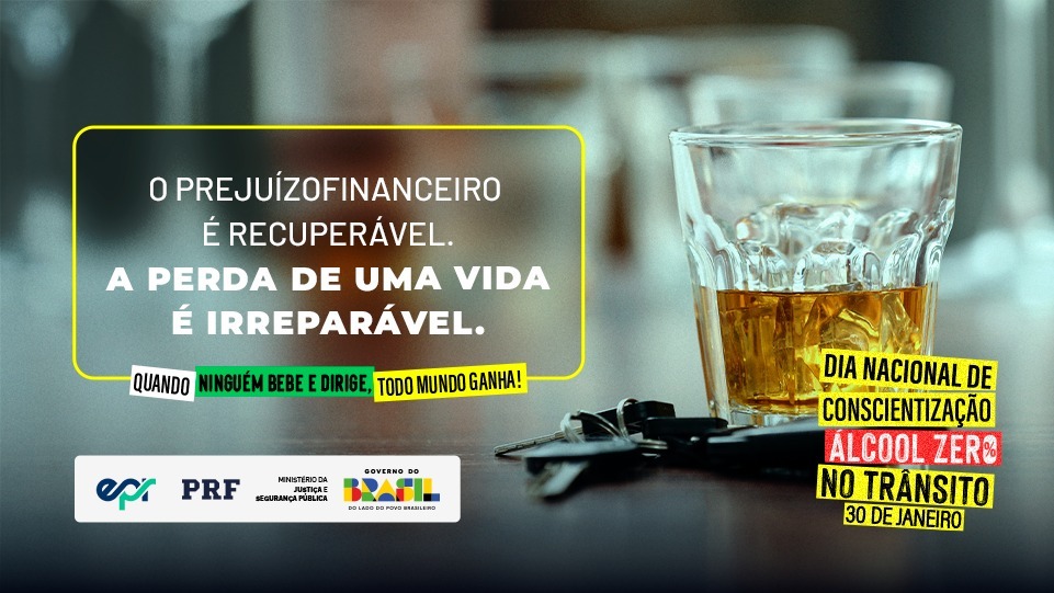 Uma decisão de segundos pode mudar tudo: álcool e volante não combinam