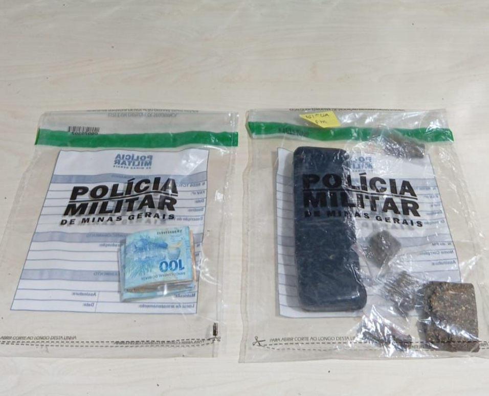 Casal é preso por tráfico de drogas após perseguição em Cristais