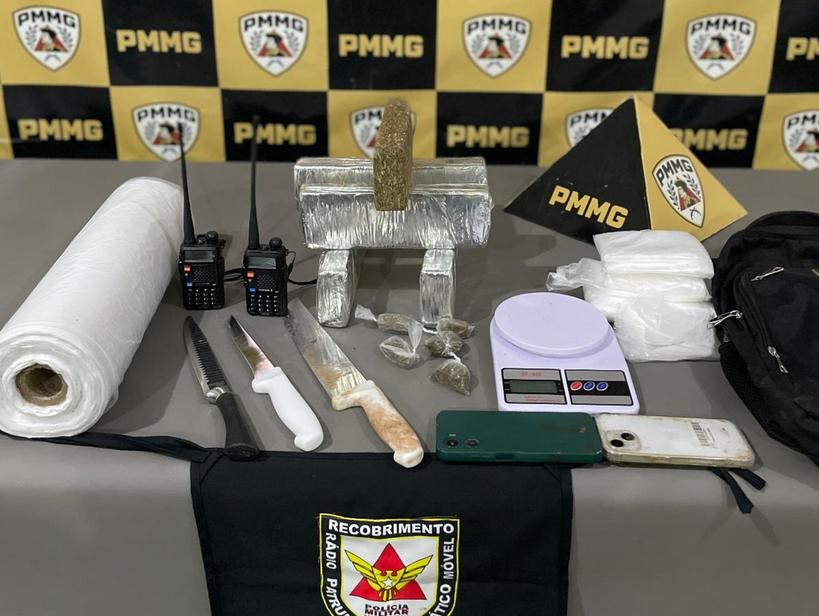 PM prende rapaz que buscava reestabelecer pontos de tráfico em Campo Belo