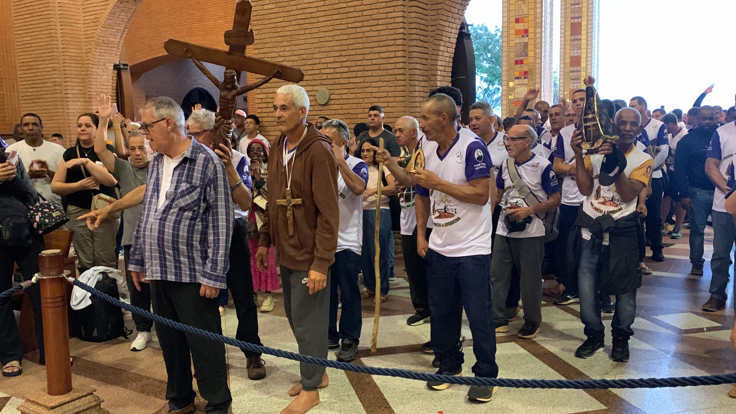 Romaria Romeiros Amigos da Fé iniciam organização da caminhada de mais de 250 km até Aparecida