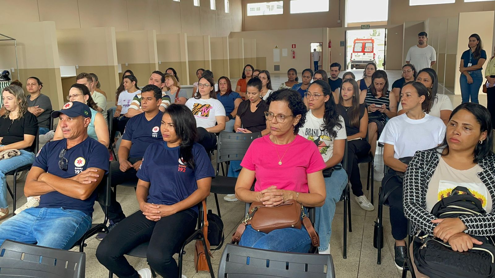 Profissionais de saúde das unidades básicas participam de curso de qualificação com o SAMU