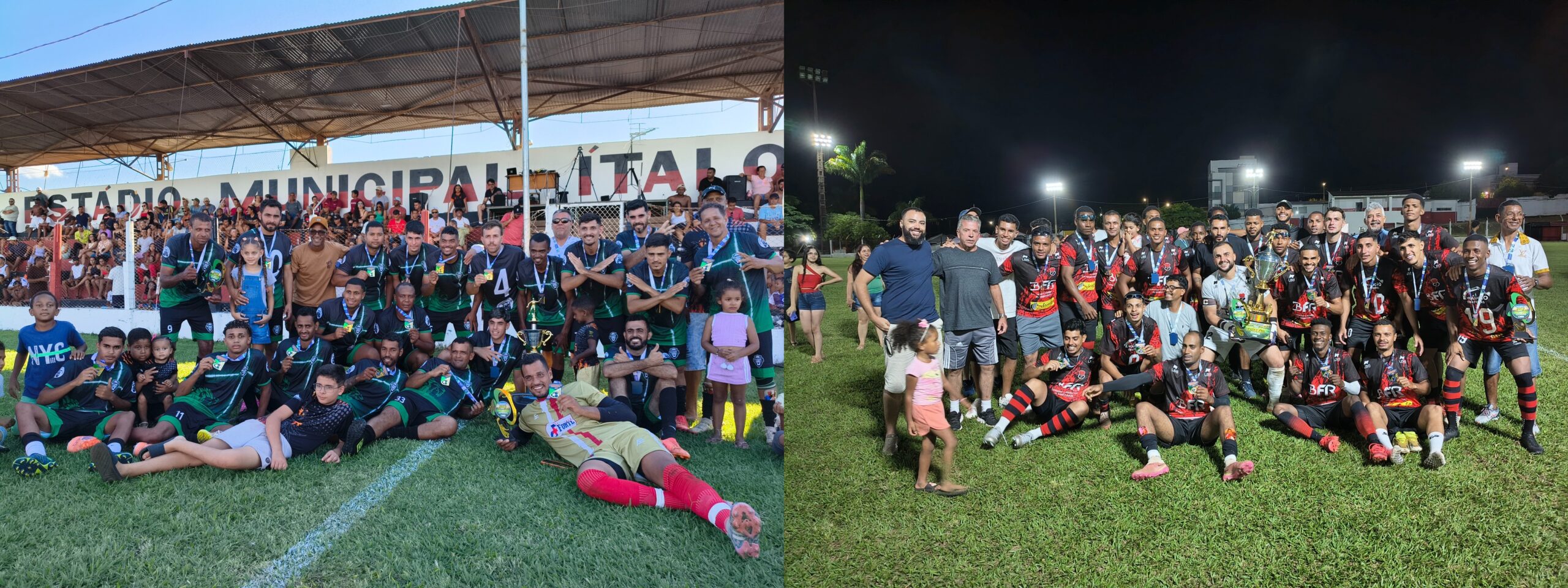 Juca Nogueira e Flaminas levantam os troféus do Campeonato Rural de Três Pontas