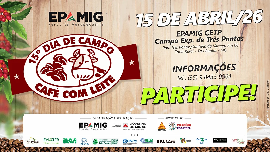 EPAMIG realiza a 15ª edição do Dia de Campo Café com Leite