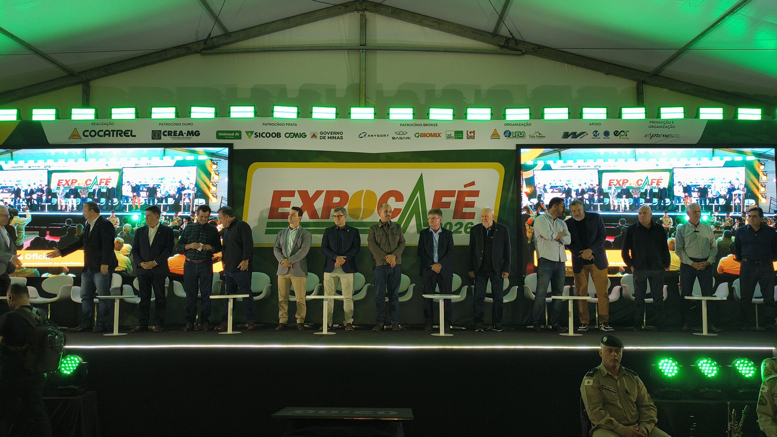 Expocafé 2026: políticos abrem oficialmente a maior feira da cafeicultura do Brasil