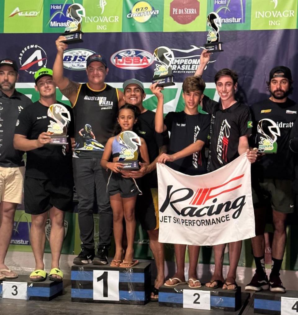 Gustavo Vilela Reis vence etapa do Campeonato Brasileiro de Jet Ski em Capitólio 