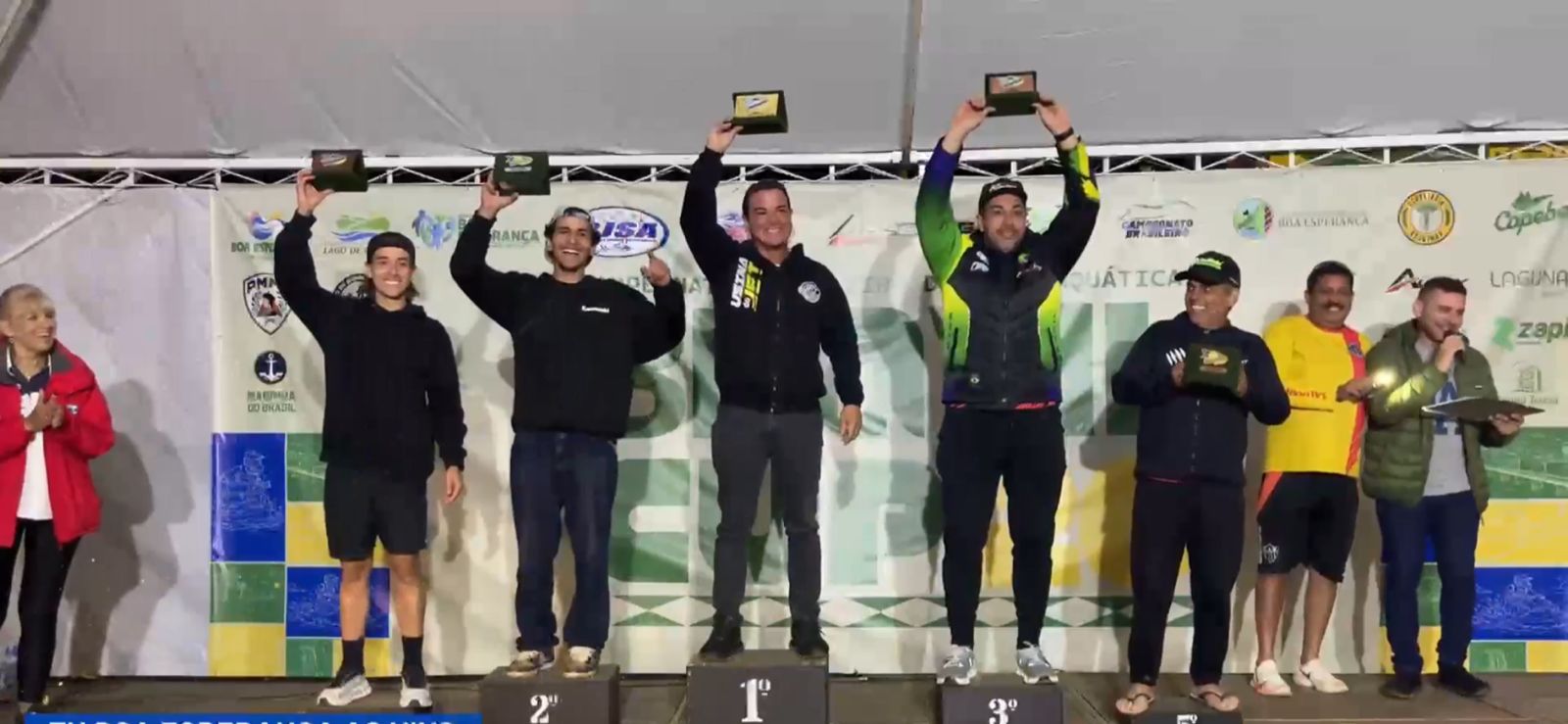 Piloto trespontano conquista dois títulos de Campeão Brasileiro de Jet Ski na grande final em Boa Esperança