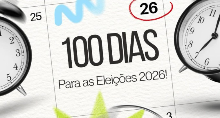 Faltam 100 dias para as eleições: calendário eleitoral entra em fase decisiva
