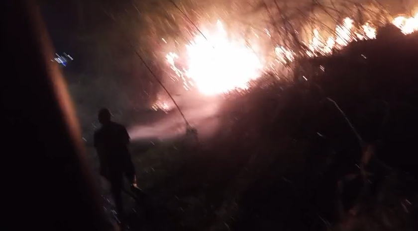 Incêndio em área de mata poderia deixar milhares de pessoas sem água em Três Pontas