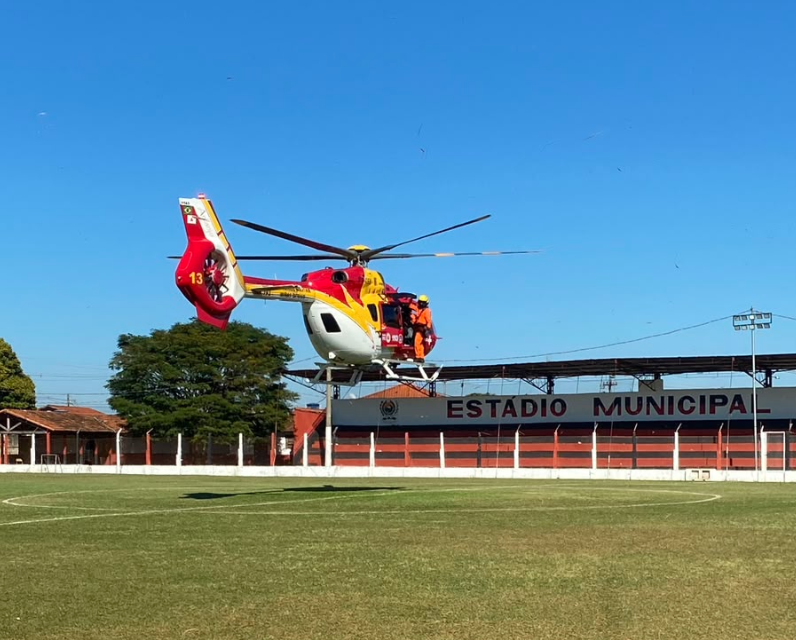 Arcanjo do Corpo de Bombeiros realiza transferência de bebê de Três Pontas para UTI Neonatal em Alfenas