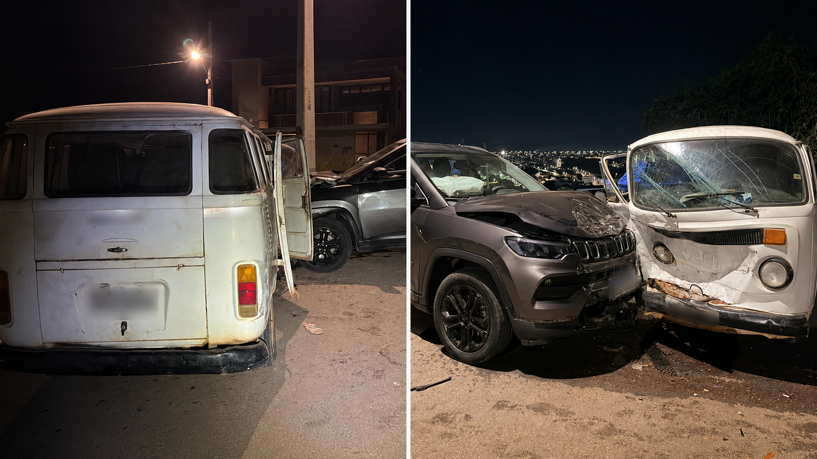 Sete pessoas ficam feridas em acidente; motorista recusou bafômetro e não tinha CNH
