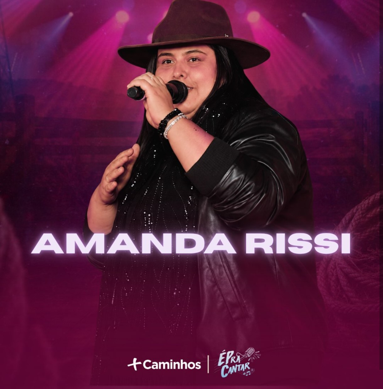 Trespontana Amanda Rissi chega à final do “ÉPra Cantar” e precisa do voto do público para conquistar o título